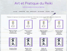 Tablet Screenshot of ap-reiki.fr